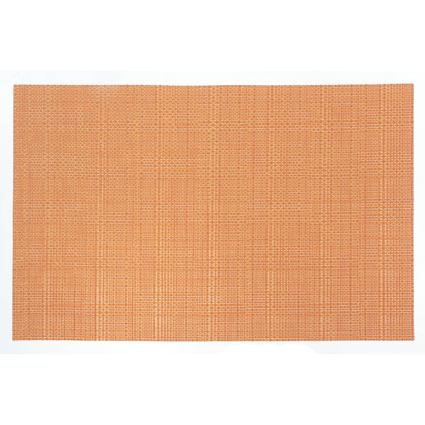 Vinyl Placemat Linen Mustard - Set of 12