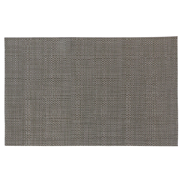 Vinyl Placemat Linen Olive - Set of 12