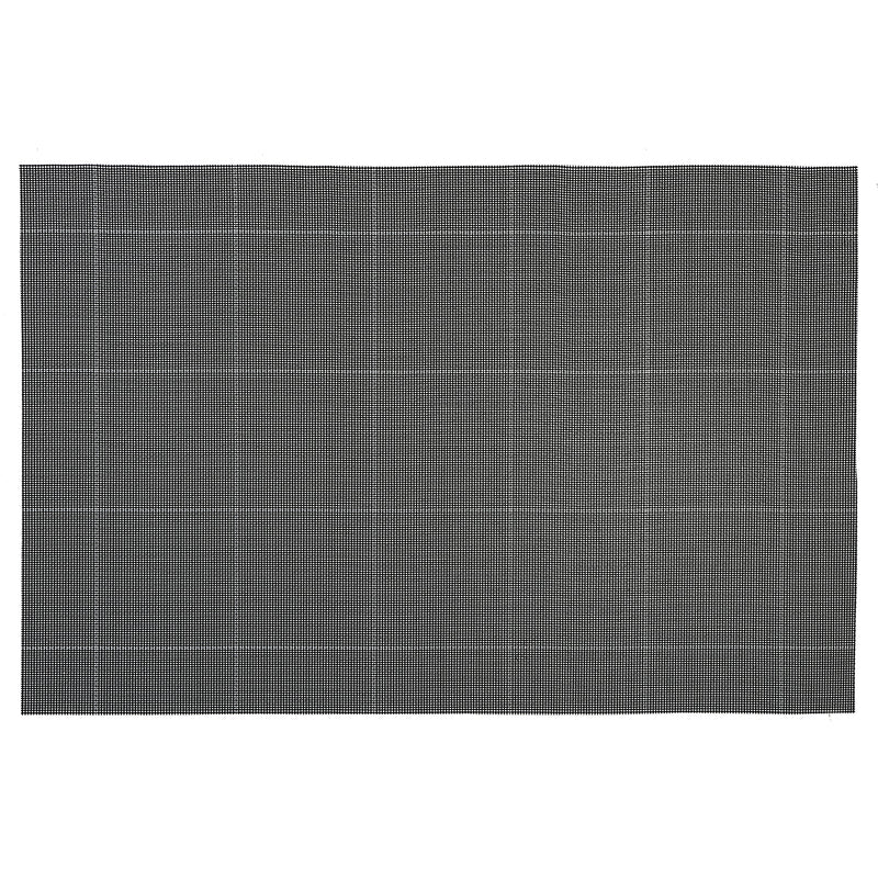 Woven Pvc Placemat Set Of 4 Square Block - Set of 3