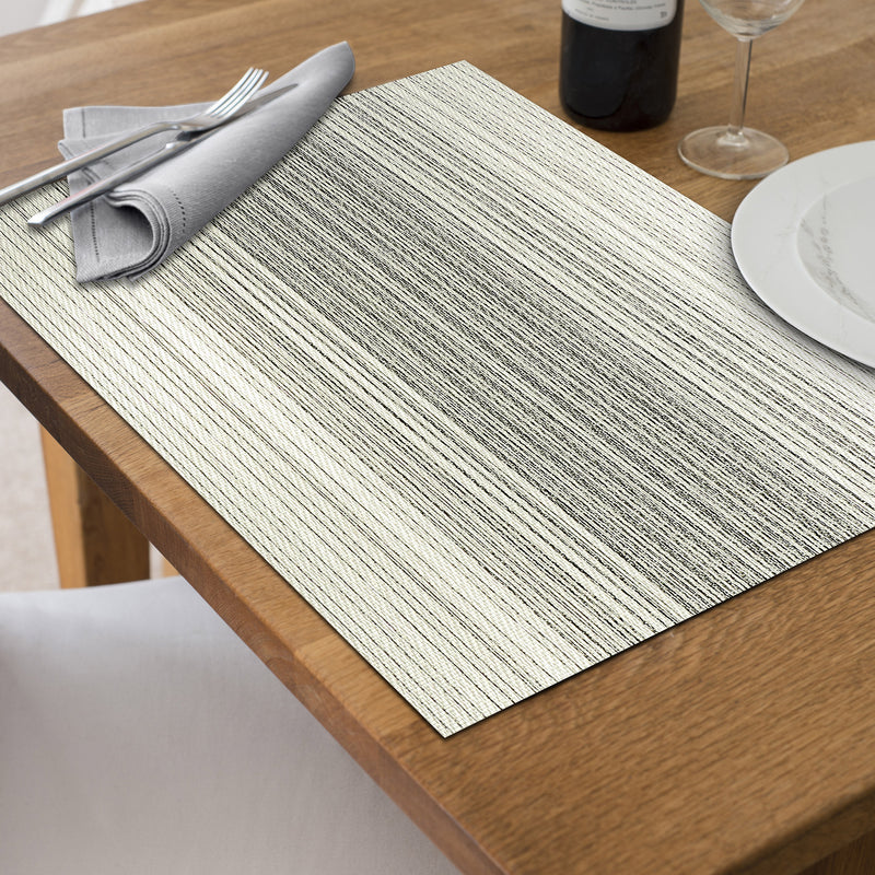 Woven Pvc Placemat Set Of 4 Sandy - Set of 3