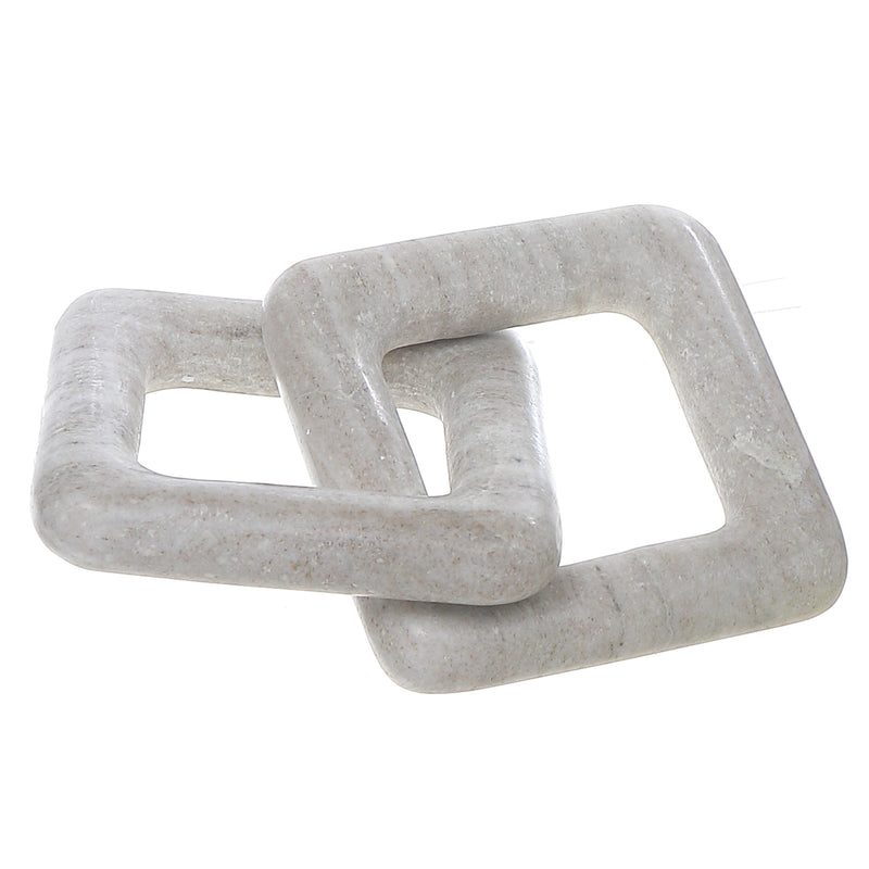 Marble Chain Decor Beige