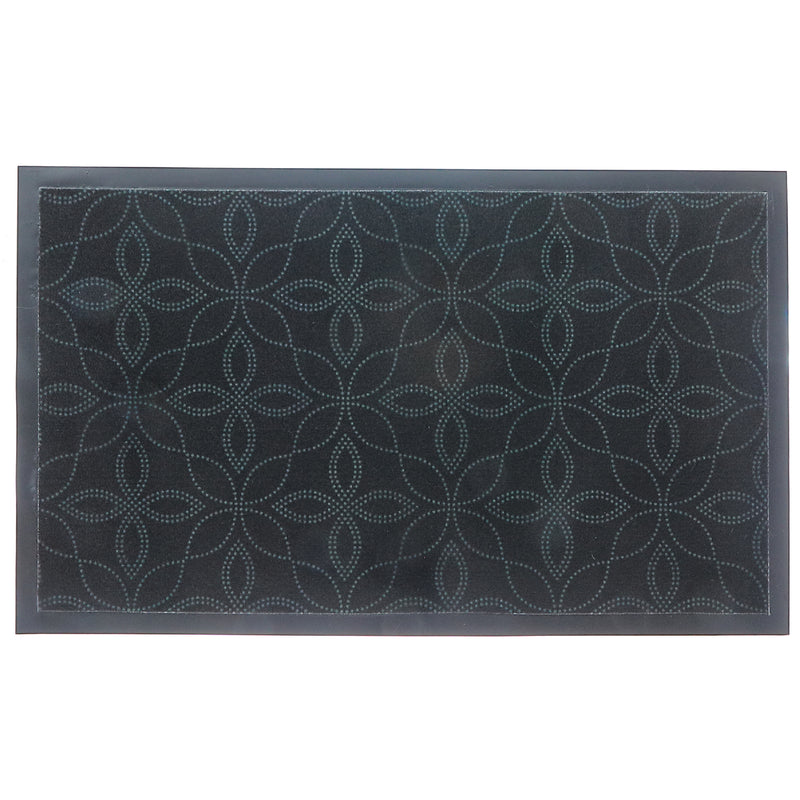 Printed Pvc Mat Flower Dots 18"X30"