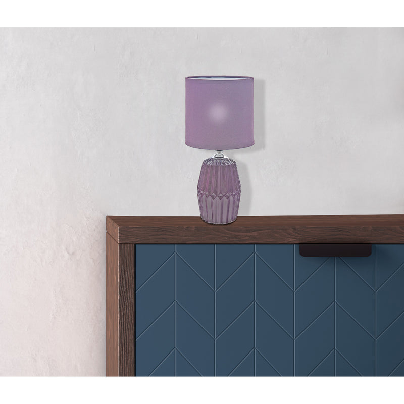 Ceramic Table Lamp With Shade Meridian