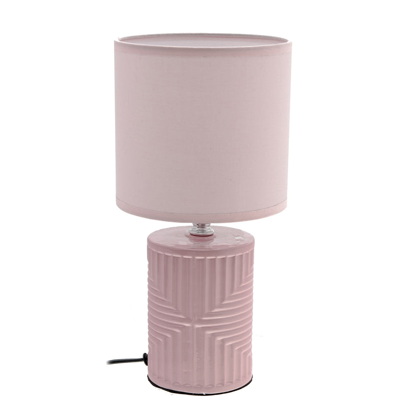 Ceramic Table Lamp With Shade Equator