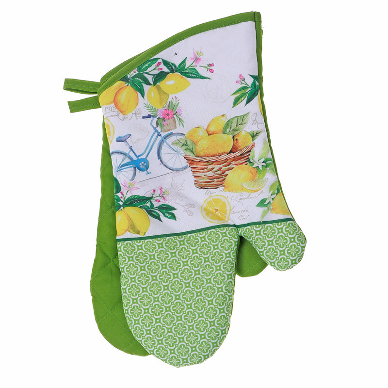 Oven Mitts 2PC Lemon Fruit - Set of 2