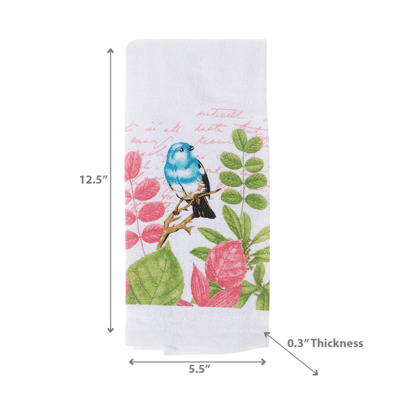 Hand Towel Bird - Set of 6