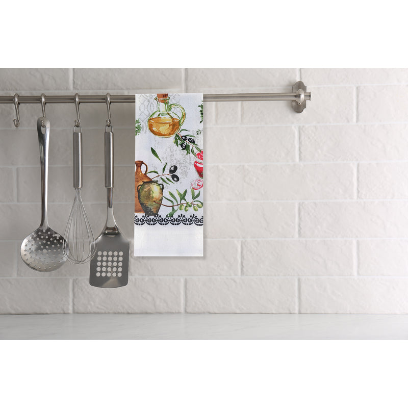 Hand Towel Olives - Set of 6