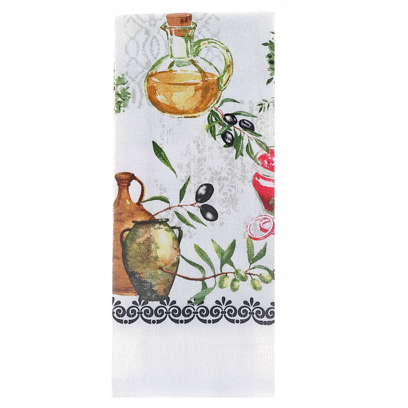 Hand Towel Olives - Set of 6