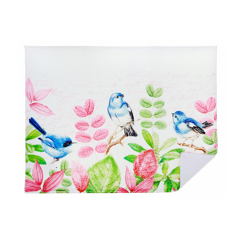 Microfibre Drying Mat Bird