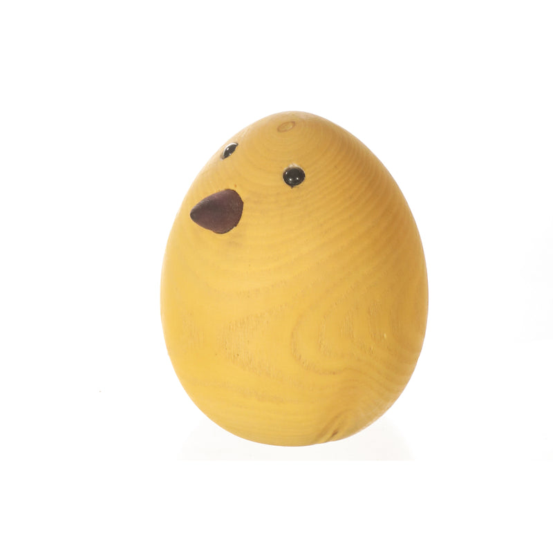 Wooden Chick Egg Decor