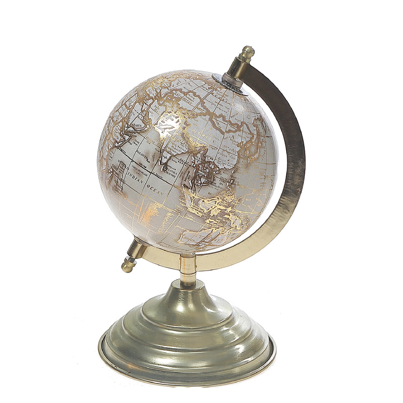 Decorative Gold Globe With Stand