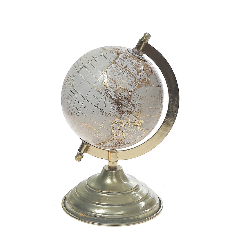 Decorative Gold Globe With Stand