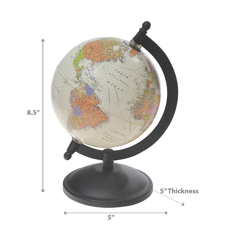 Decorative Ivory Globe With Stand