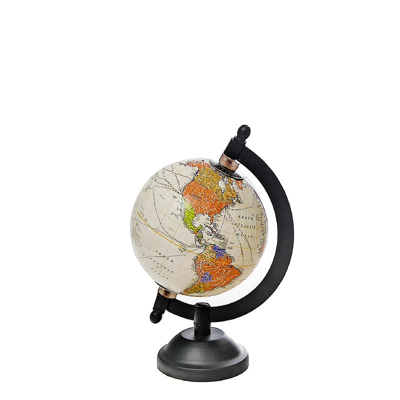 Decorative Ivory Globe With Stand