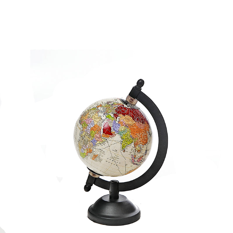 Decorative Ivory Globe With Stand