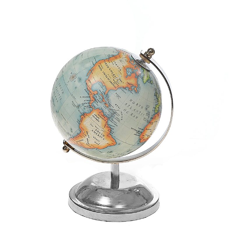 Decorative Blue Globe With Stand