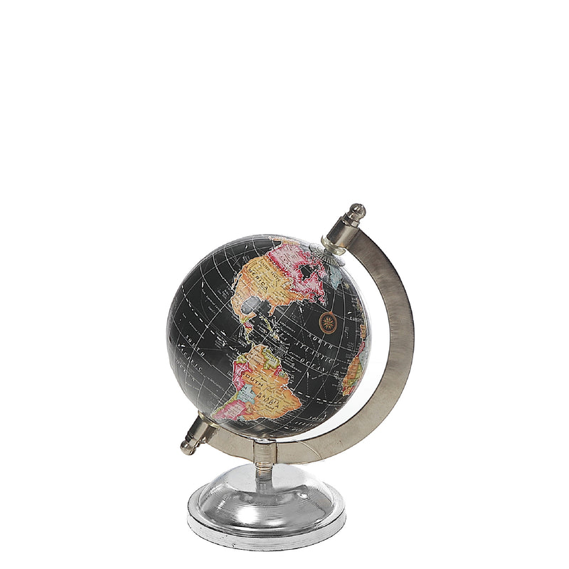 Decorative Black Globe With Stand