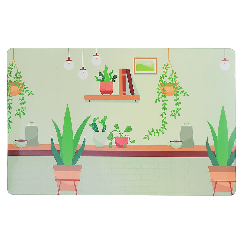 Plastic Placemat Cafe Garden Bar 12 X 18 - Set of 12