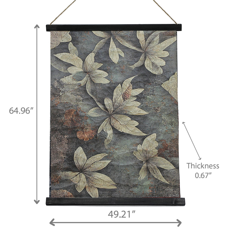 Crinkle Paper Wall Hanger Flower