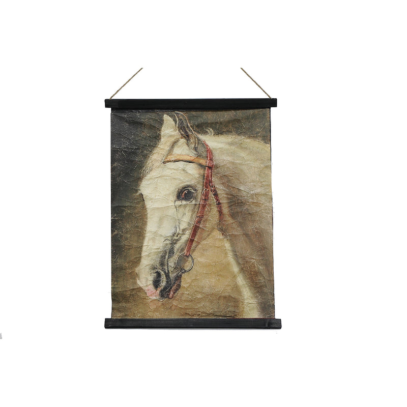 Crinkle Paper Wall Hanger Horse With Bridle