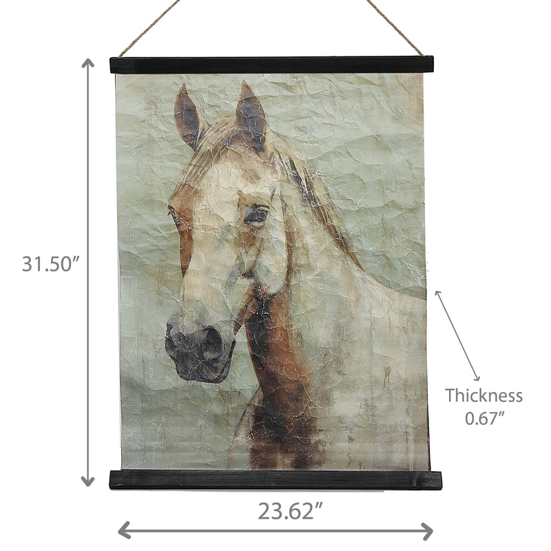 Crinkle Paper Wall Hanger Horse