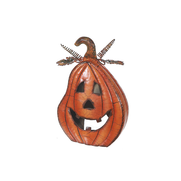 Metal Halloween Pumpkin Decor