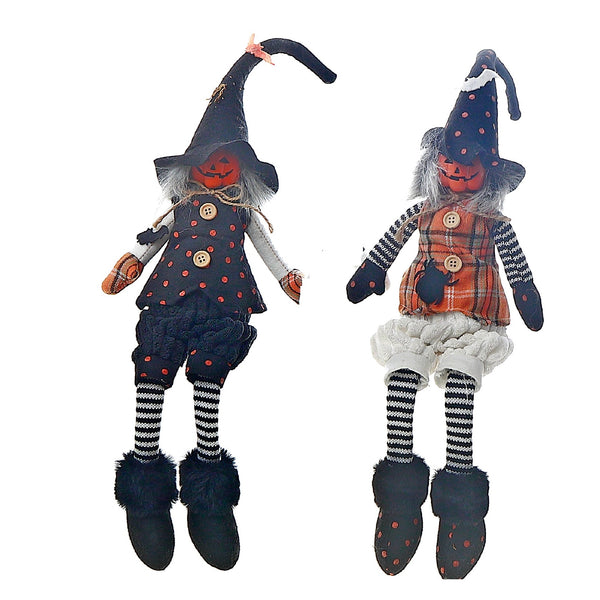 Cotton Sitting Witch - Set of 3