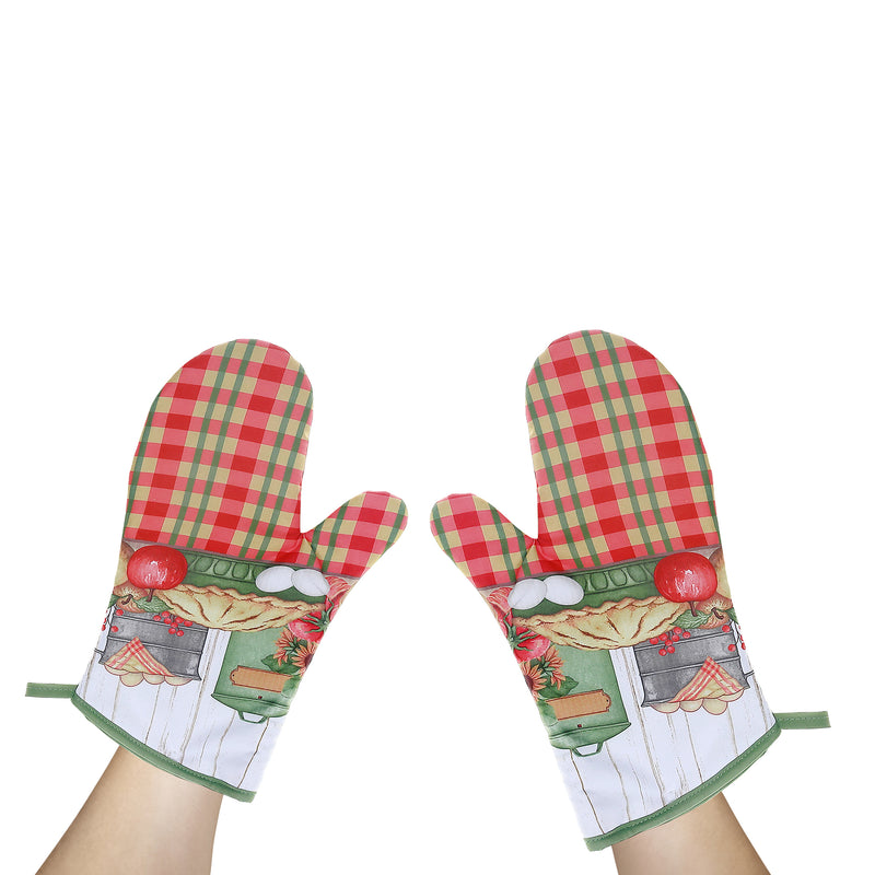 Oven Mitts 2 Pcs Pie - Set of 2