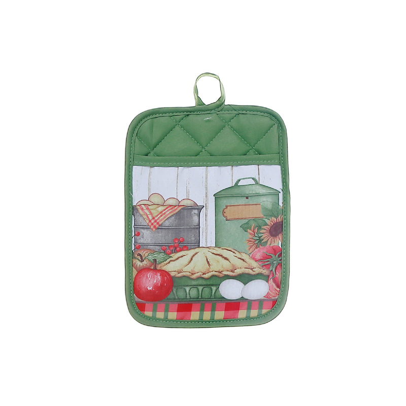 Pot Holder With Pocket Pie - Set of 6