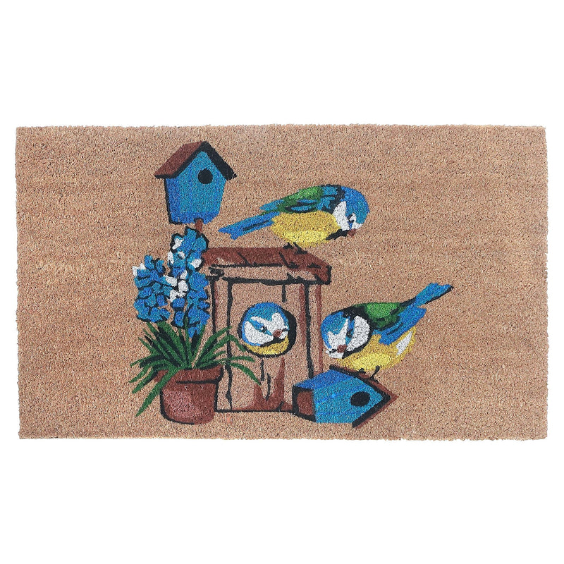 Coir Door Mat Bird House 18 X 30