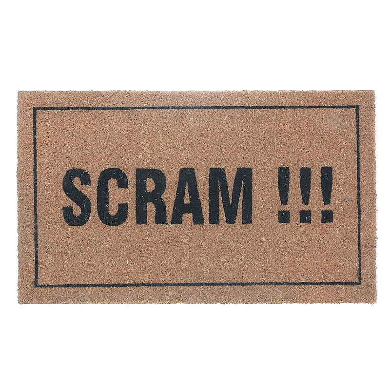 Coir Door Mat Scram 18 X 30