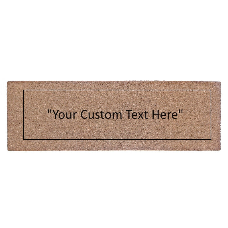 Custom Plain Coir Door Mat 16 X 48