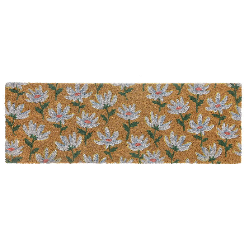 Coir Door Mat Shasta Daisy 10 X 30