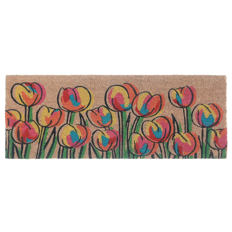 Coir Door Mat Tulip 10 X 30