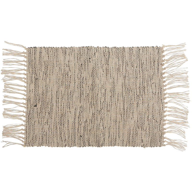 Rectangular Handloom Placemat Natural - Set of 12