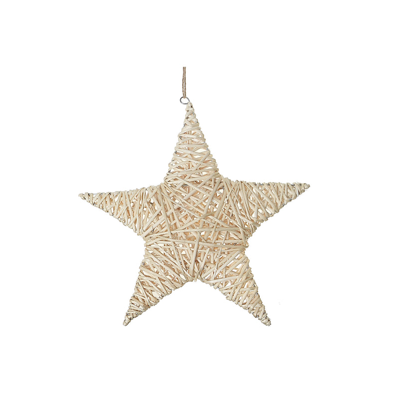 Natural Willow Star Wall Hanger Large