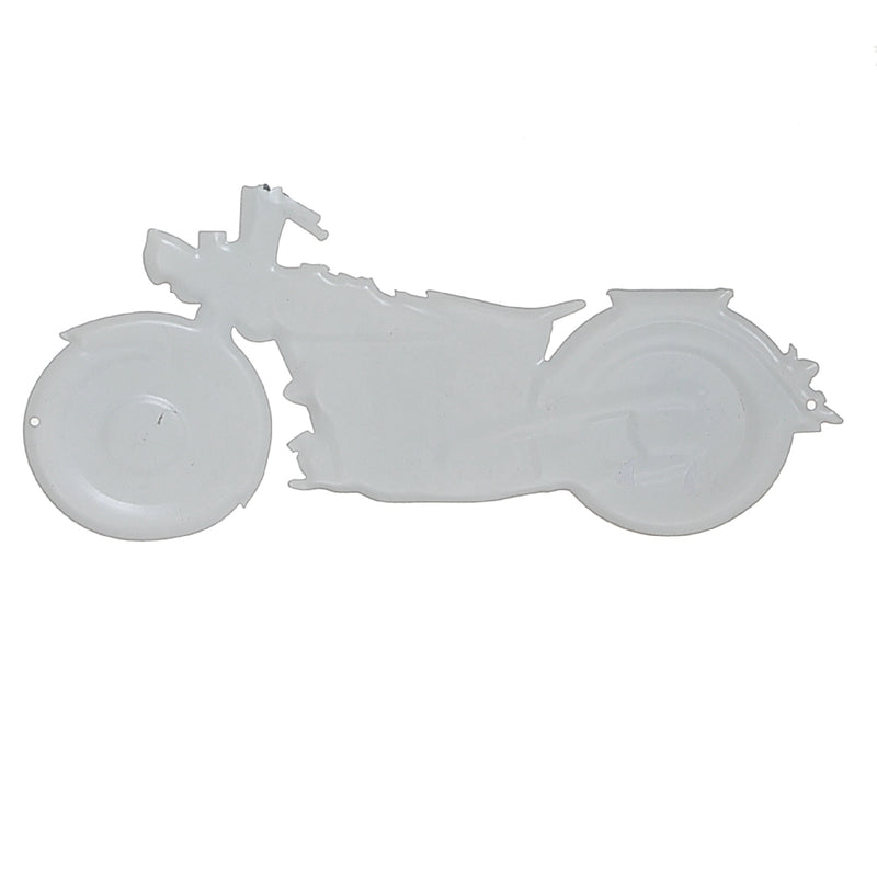 Embossed Metal Wall Sign Motorcycle