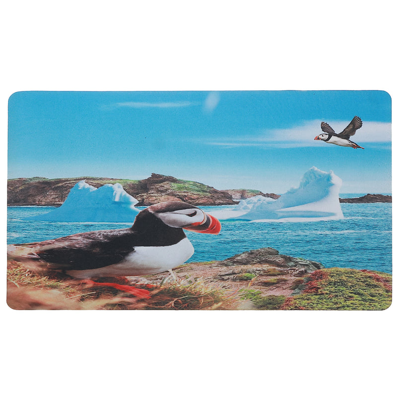 Printed Rubber Mat Puffin