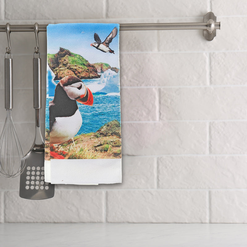 Hand Towel Puffin - Set of 6