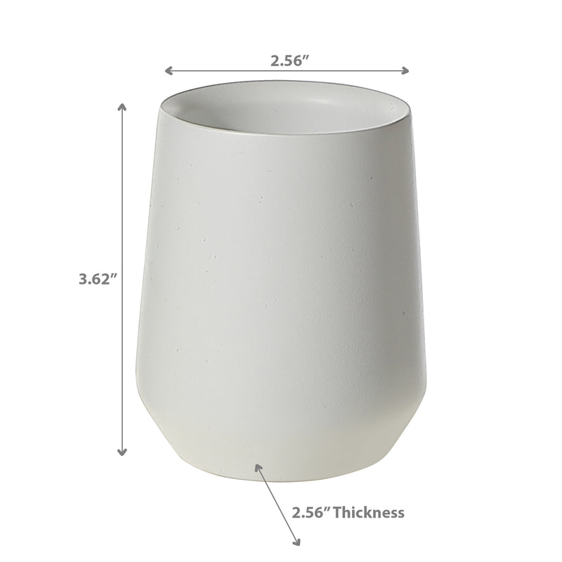 Polyresin Tumbler White