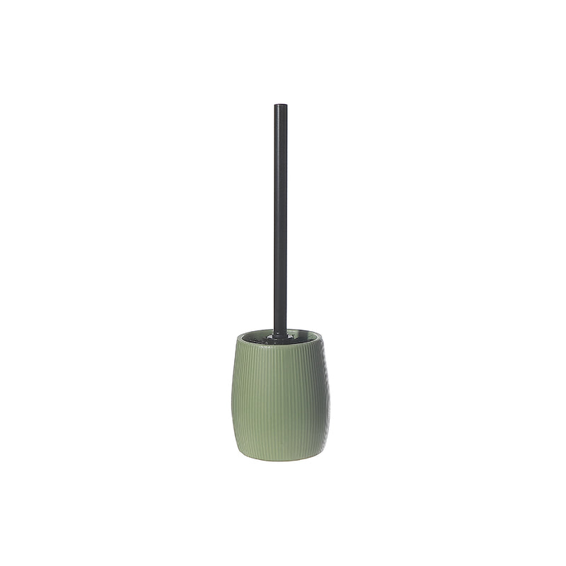 Toilet Brush Holder With Stainless Steel Handle Green