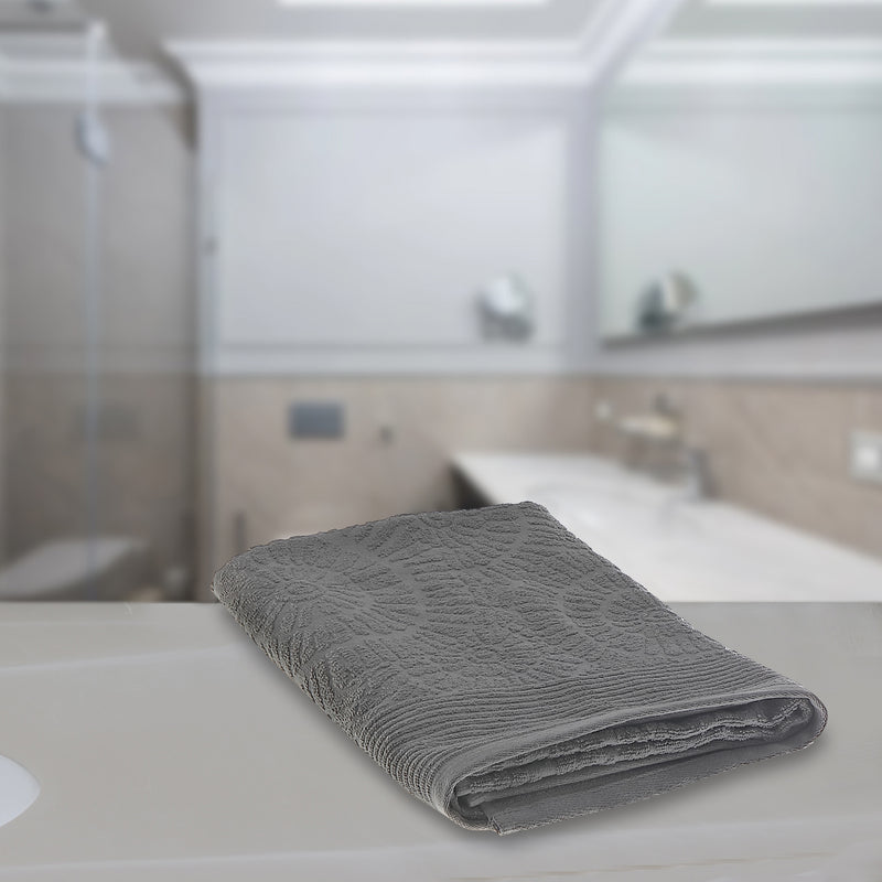 Charleston Bath Towel 27" X 50" Light Grey