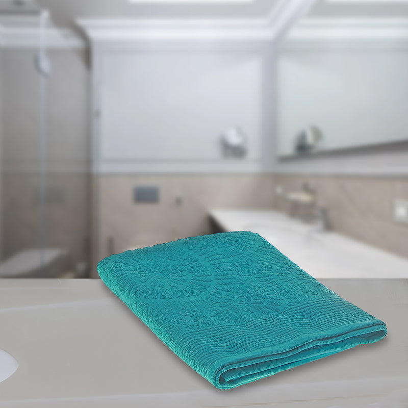 Charleston Bath Towel 27" X 50" Teal