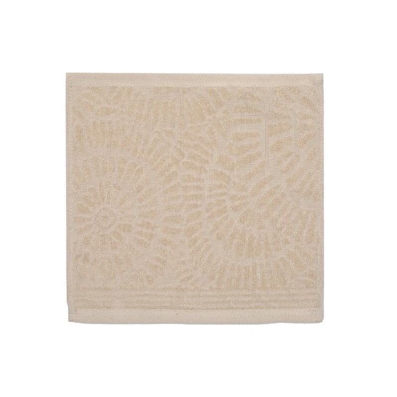 Charleston Wash Cloth 12" X 12" Sand - Set of 6