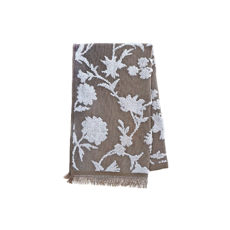 Cameron Hand Towel 16" X 27" Taupe - Set of 2