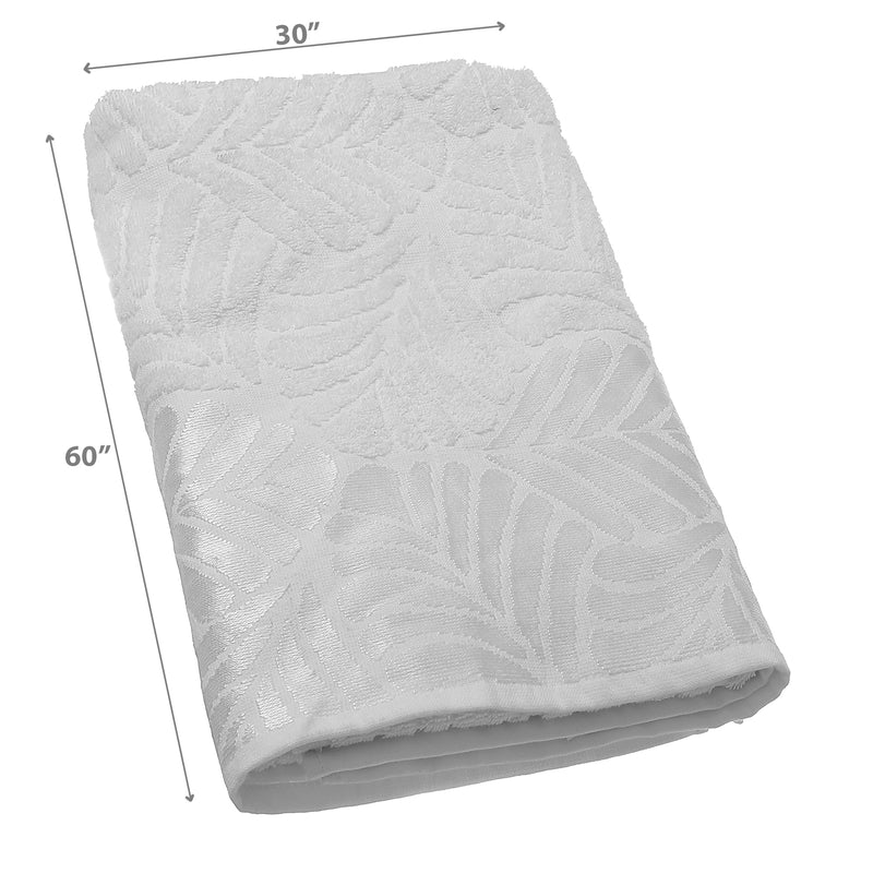 Baltic Bath Sheet  30" X 60" White