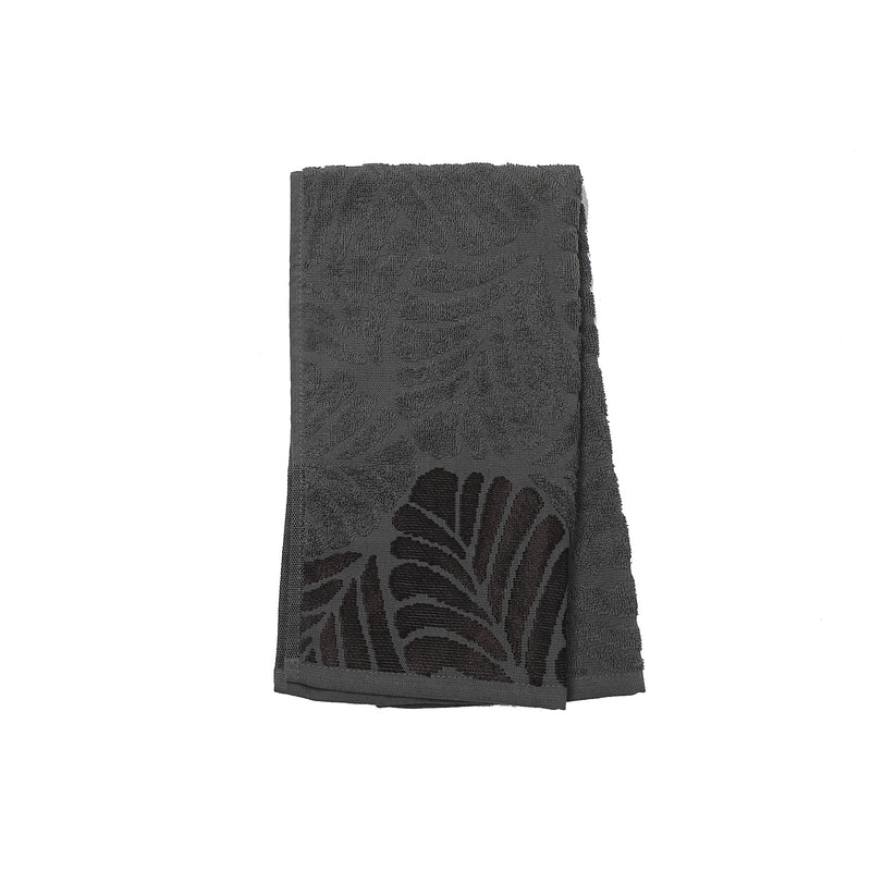 Baltic Hand Towel 16" X 27" Dark Grey - Set of 2