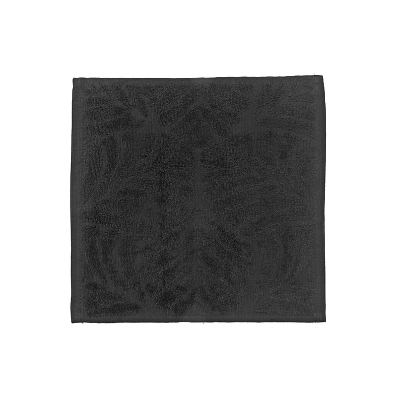 Baltic Wash Cloth 12" X 12" Black - Set of 6