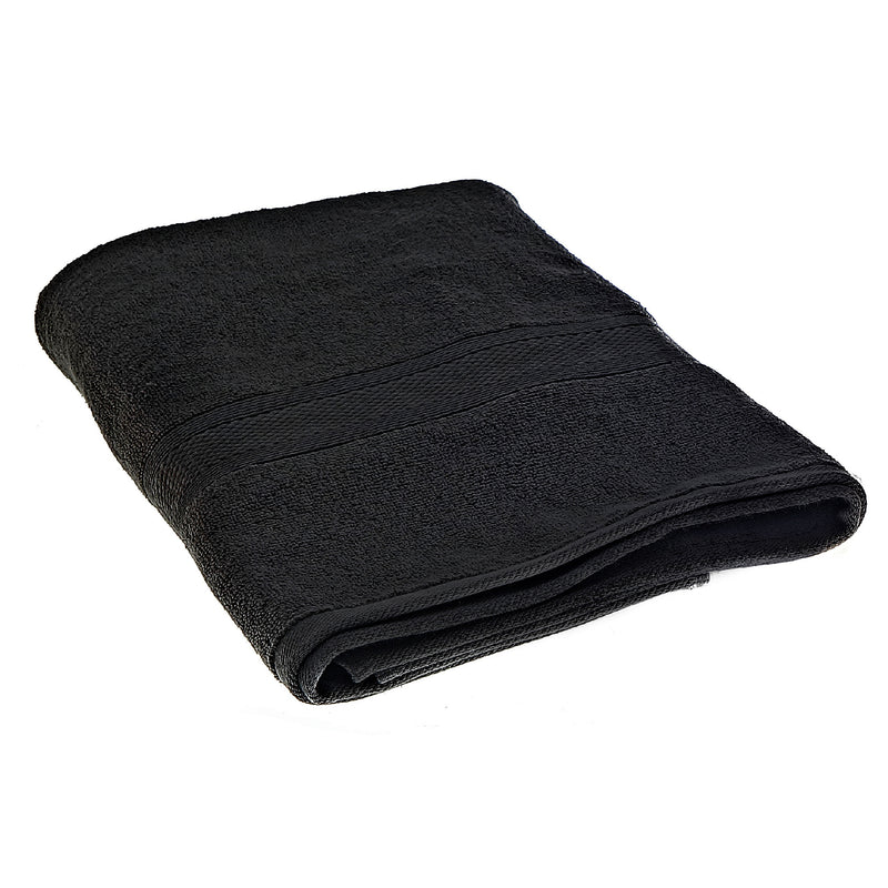 Nova Bath Towel 27" X 50" Black