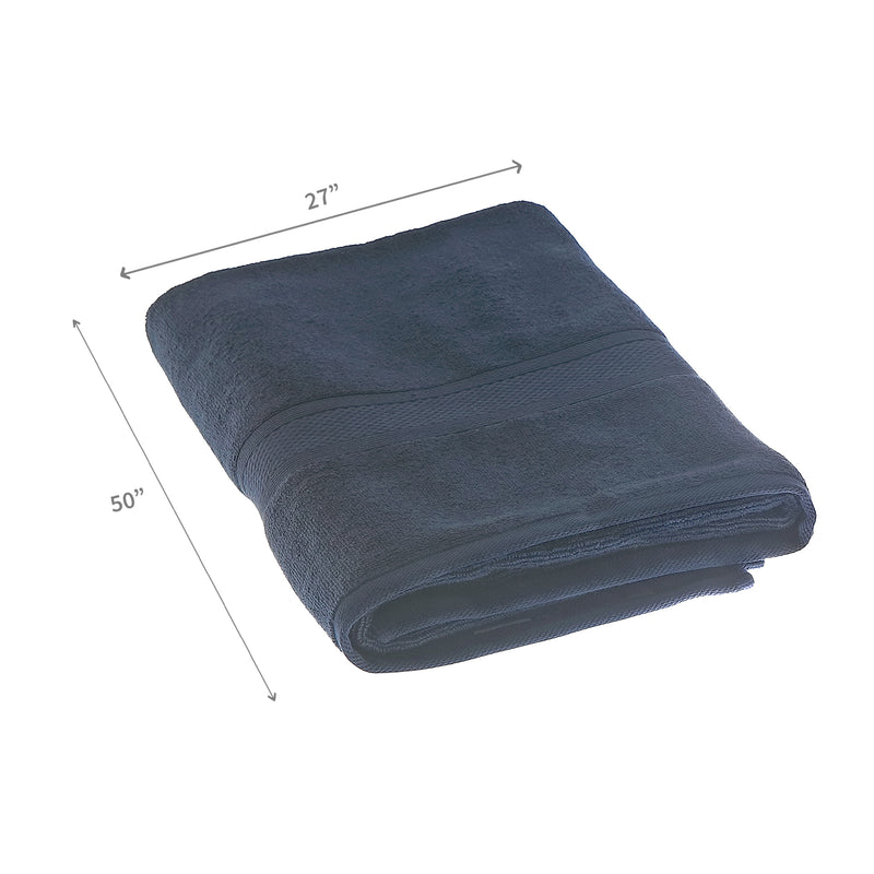 Nova Bath Towel 27" X 50" Navy